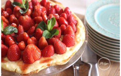 French style strawberry tart